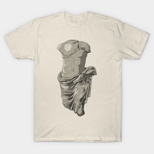 Sculpture T-Shirt by Slugmallows